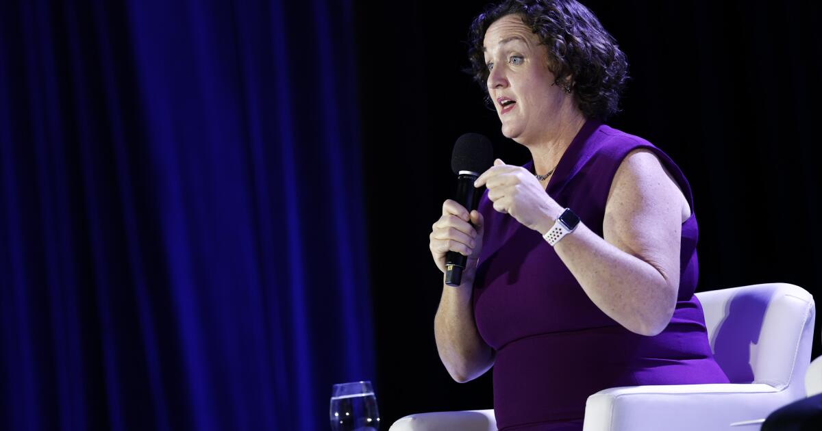 Question about appealing to Trump voters set her off,  says gubernatorial candidate Katie Porter