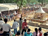 Assam’s Kamarkuchi turns into Singer Zubeen Garg memorial:Thousands visit daily to pay tribute, fans perform Bhajans in his honour