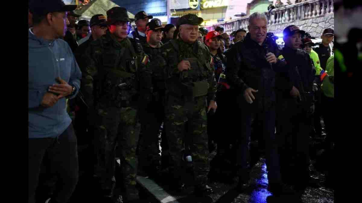Diosdado Cabello lidera despliegue de ODDI en Caracas y Miranda
