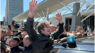 Los disturbios en la peatonal de Santa Fe obligaron a Javier Milei a cambiar su agenda
