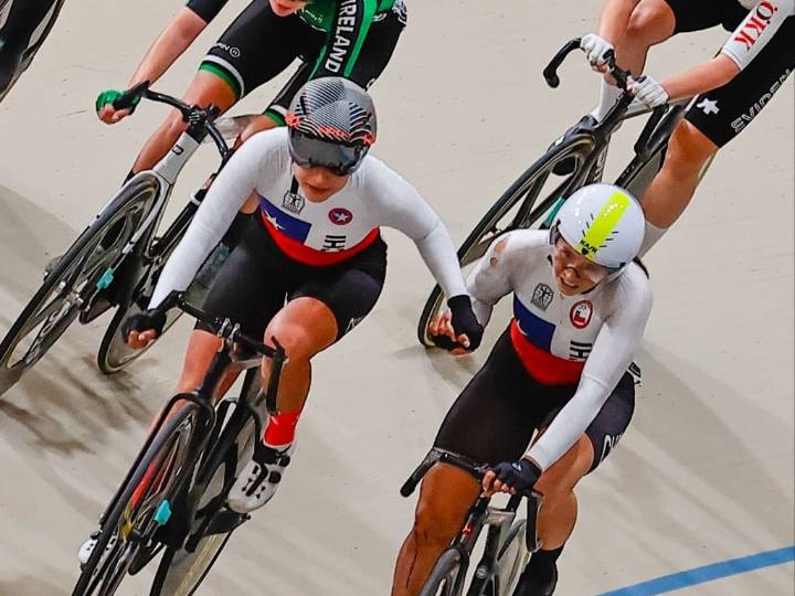Javiera Garrido sufrió dura caída en Mundial de Ciclismo Pista: chilena se levantó y luchó hasta donde pudo