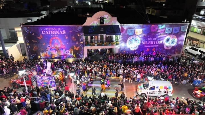 Huixquilucan celebra el Cuarto Festival de Catrinas 2025