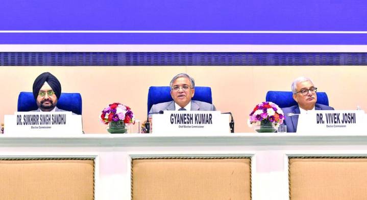 Bypolls in Nagrota, Budgam Assemblies on Nov 11: CEC