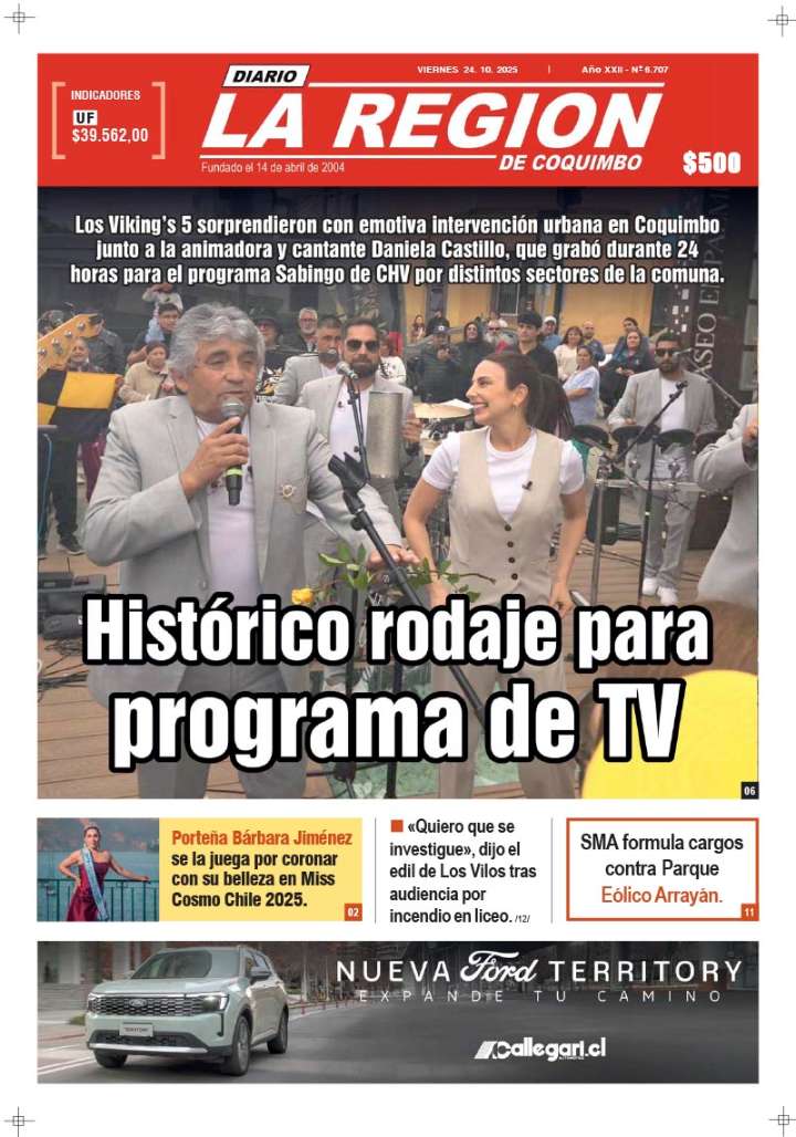 Edición Viernes 24 de Octubre, 2025