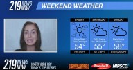 219 News Now: Check out the weekend forecast with Zoe Mintz