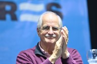 Surfea la interna peronista. Taiana transcurre la campaña con el viento a favor de los escándalos libertarios