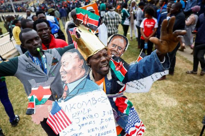 Heavy security at state funeral for Kenyan opposition leader Odinga after deadly day