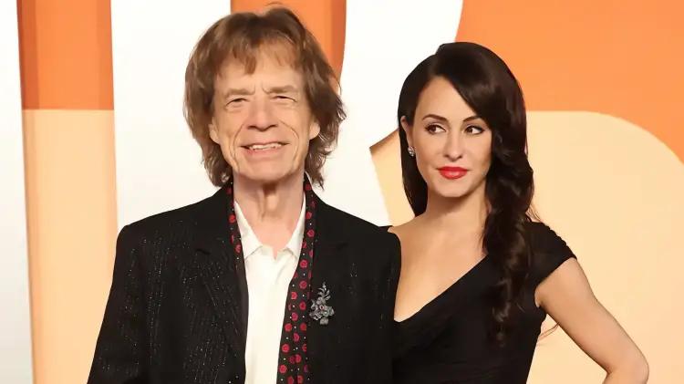 Mick Jagger y Melanie Hamrick deslumbran con elega...