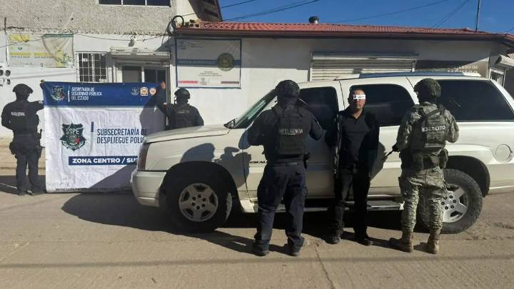 Detiene SSPE a un hombre tras persecución aérea y terrestre en Guachochi