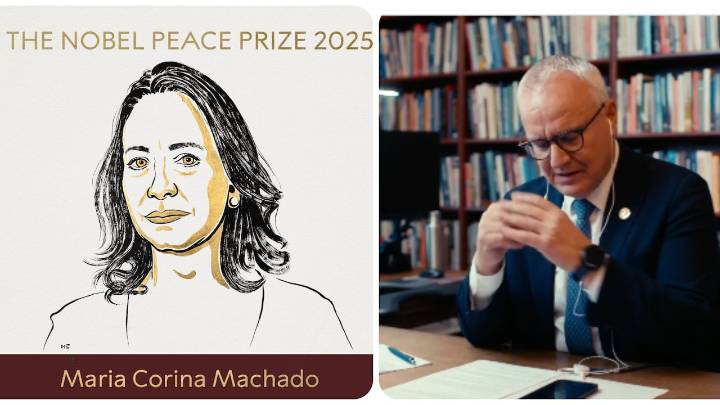 María Corina Machado gana el Nobel de Paz: este es el video de la llamada de la Academia para darle la noticia