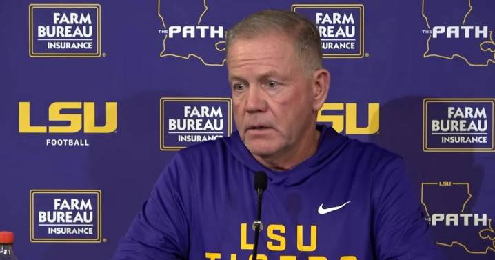 Report: LSU fires Brian Kelly in middle for fourth season