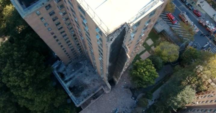 Pánico en Nueva York: fuerte explosión de gas provoca derrumbe parcial en edificio del Bronx