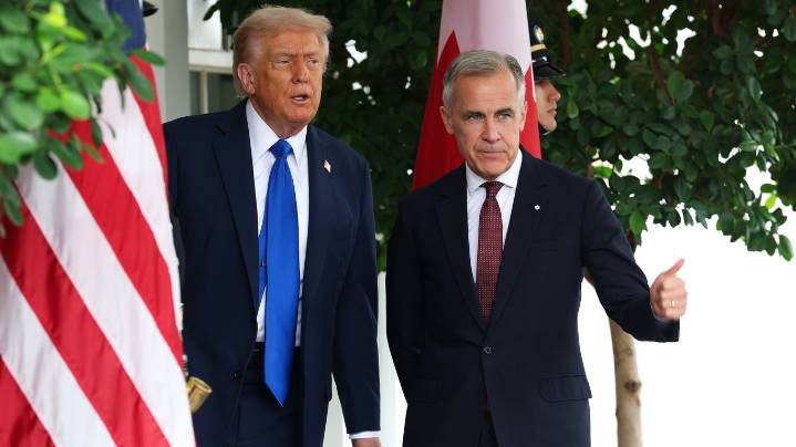 Trump terminates trade talks with Canada, citing Reagan tariffs ad