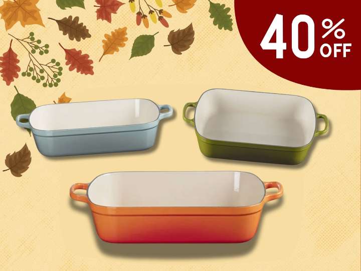 This beloved Le Creuset roaster is 40% off,  just in time for your holiday feasts