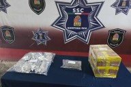 Asegura la SSC narcóticos en empresa de paquetería en Benito Juárez