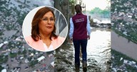 Mientras Veracruz sigue con estragos e inundaciones por tormentas y lluvias, su gobernadora Rocío Nahle no ve culpables en desastre y tragedia pues afirma que “son efectos de la naturaleza”