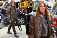 Rachael Ray arrives at Drew Barrymore Show after her bizarre behavior