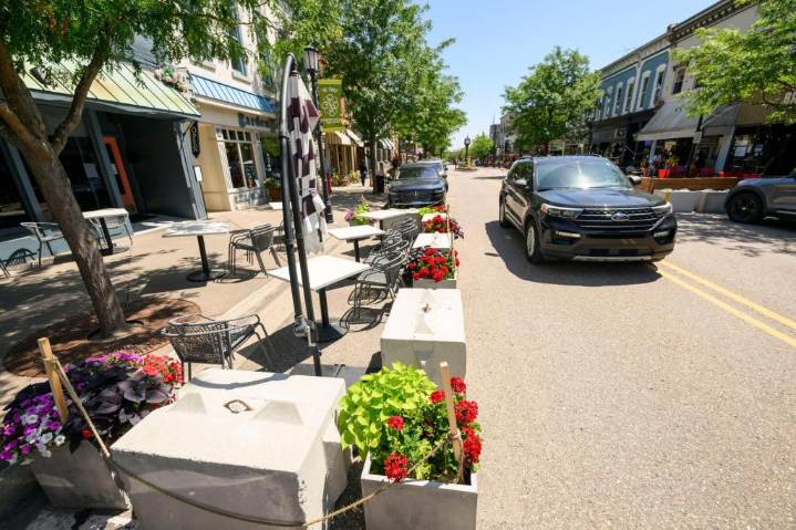 Northville loses fight to keep on-street dining in downtown