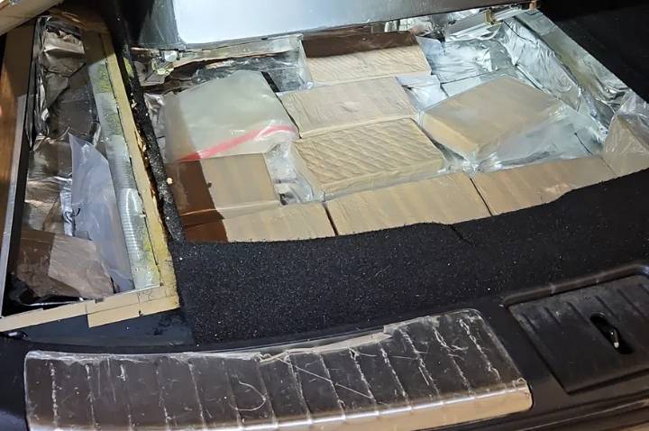 Vancouver man charged after search near Kindersley turns up 20 kilos of drugs: RCMP