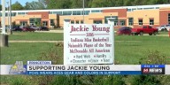 Jackie Young’s alma mater celebrates as she gears up for WNBA Finals Game 3