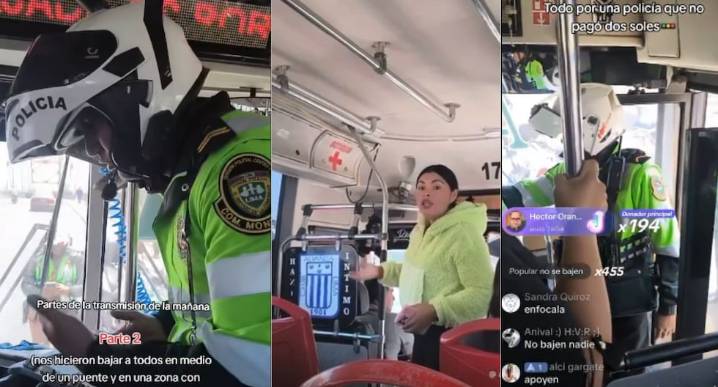 Policía se niega a pagar pasaje y chofer termina detenido: todo lo que ocurrió en el bus y por qué este puede ser un caso ejemplar | Policía Nacional del Perú | Transporte público | Pase libre TLCNOTA