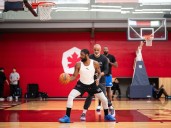 Top NBA draft pick Flagg flying at Dallas Mavericks training camp at SFU