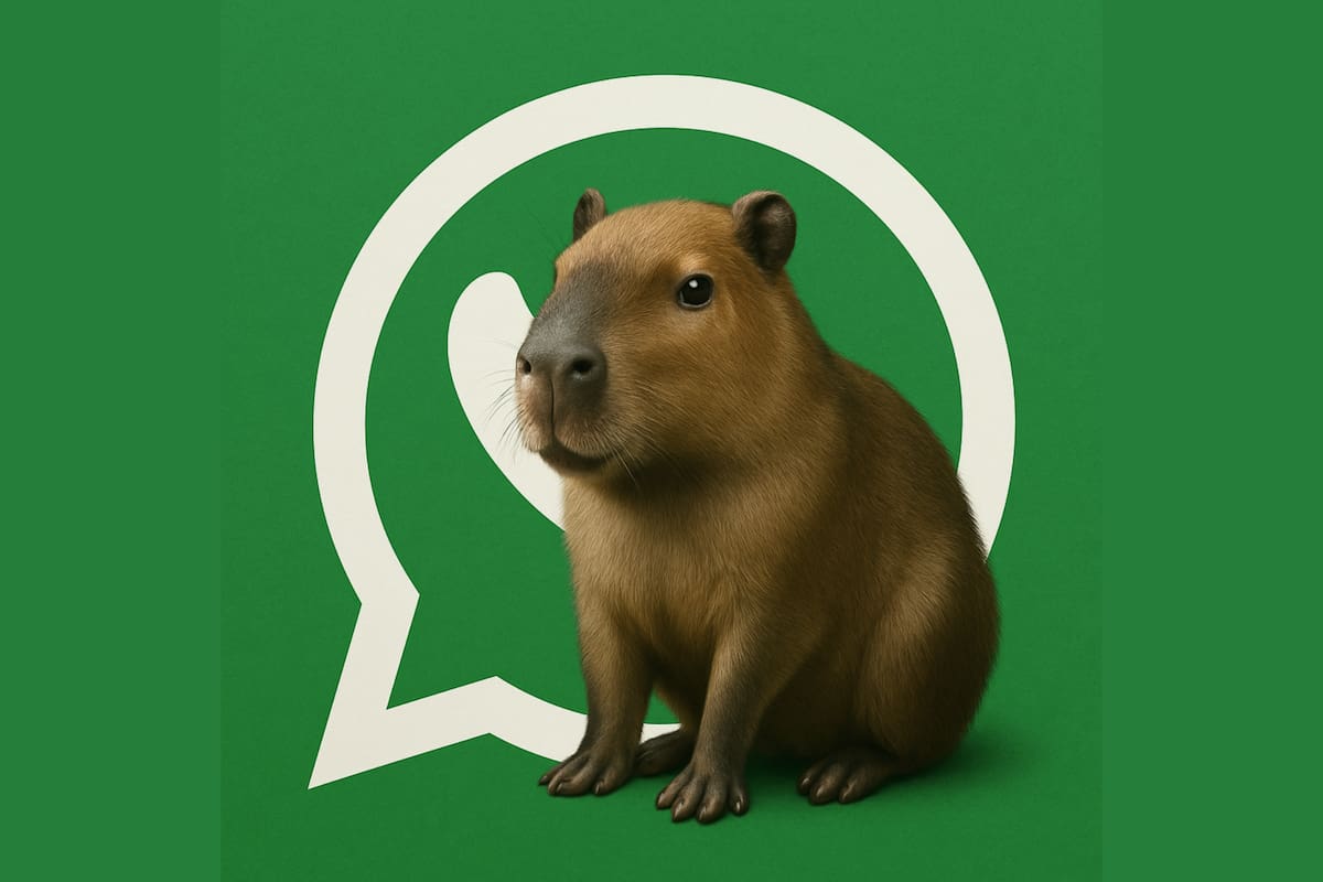 En Noviembre. Así se puede activar el "modo Capibara" en WhatsApp