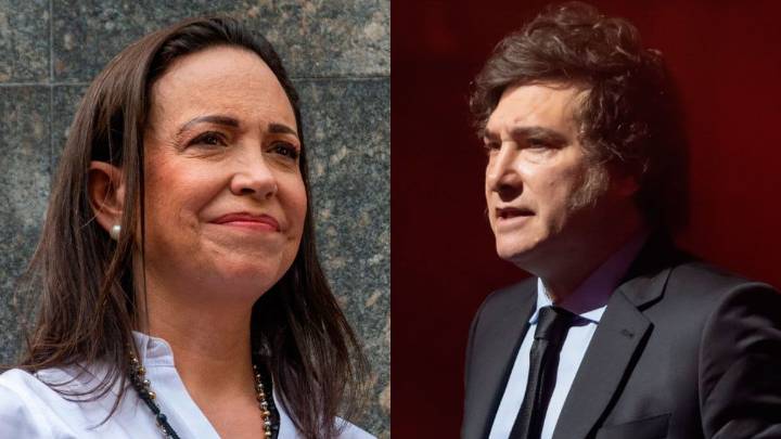 Javier Milei felicitó a María Corina Machado por su Premio Nobel de la Paz: "Más que merecido"