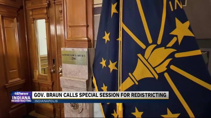 Gov. Braun calls special session on redistricting, state lawmakers react