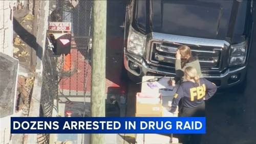 33 indicted following FBI drug operation in Philadelphia's Kensington section