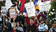 The pulse of a city on edge - hundreds protest Trump's plan to deploy troops in Chicago