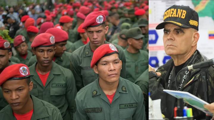 Ministro de Defensa de Venezuela ofrece respaldo militar a Colombia tras tensión entre Donald Trump y Gustavo Petro
