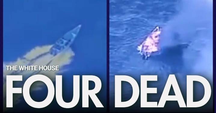 WATCH: U.S. military strikes another suspected drug boat, killing four