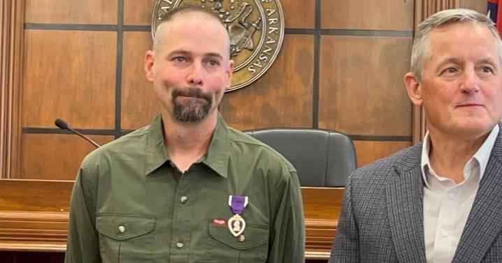 Arkansas veteran honored with Purple Heart