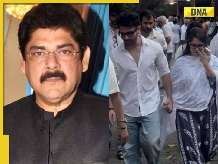 Dipika Kakkar, Shoaib Ibrahim get teary-eyed at Pankaj Dheer's funeral