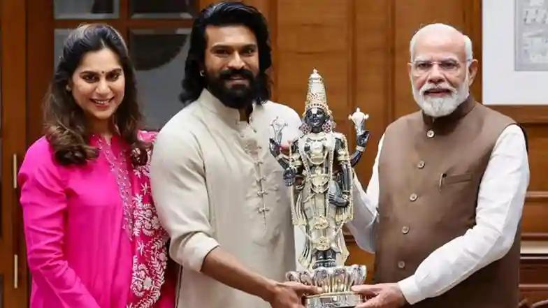 South Ram Charan Meets PM Narendra Modi, Lauds PM’s Vision for Sports (See Post)