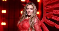 Karol G Wears Red Wings While Walking Victoria’s Secret Fashion Show Runway After Performing | 2025 Victorias Secret Fashion Show, Karol G | Celebrity News and Gossip | Entertainment, Photos and Video