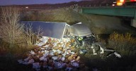Semi driver hauling spuds charged with DUI; passenger hospitalized; cat uninjured