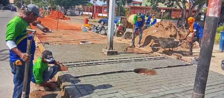 55% de avance en los trabajos de avenida Guarapiche