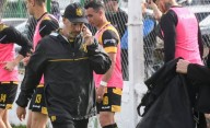 La palabra del DT: “No estoy conforme, me voy caliente, Olimpo no es lo que mostró hoy”