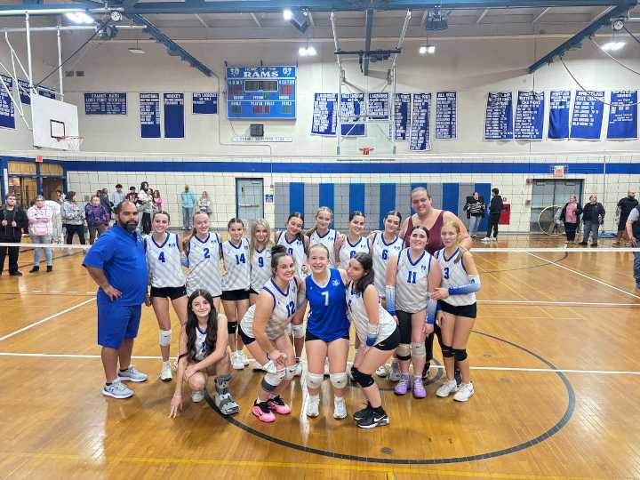 Granby girls volleyball raises first league crown in school history