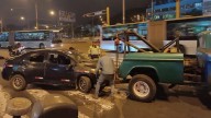 Independencia: cinco heridos tras choque de auto contra reja cerca a estación del Metropolitano