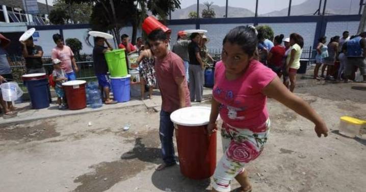 Sin agua en Lima este sábado, 25 de octubre: Revisa AQUÍ si tu distrito se verá afectado con el corte programado