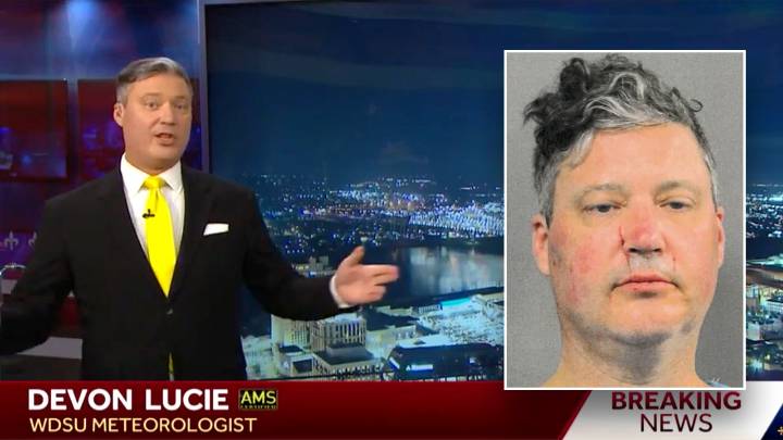 New Orleans meteorologist arrested on domestic abuse battery charges