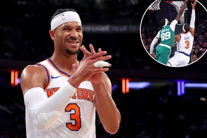 Josh Hart plays like a 'monster' on the boards in Knicks season debut