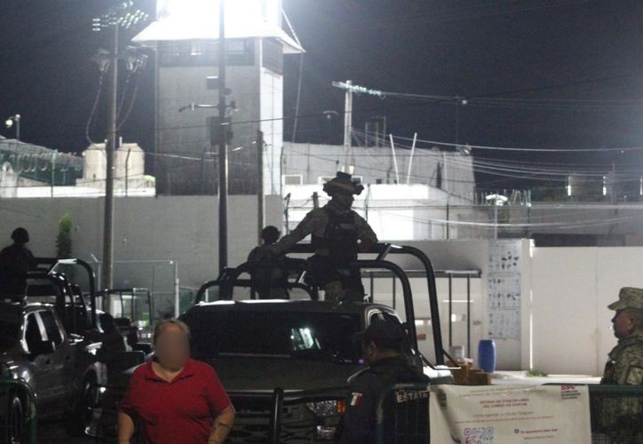 Realizan revisión de rutina en el Cereso de Cancún; buscan reforzar la seguridad