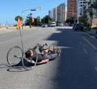Se hizo viral con su handbike y abrió el debate por una ciudad más accesible