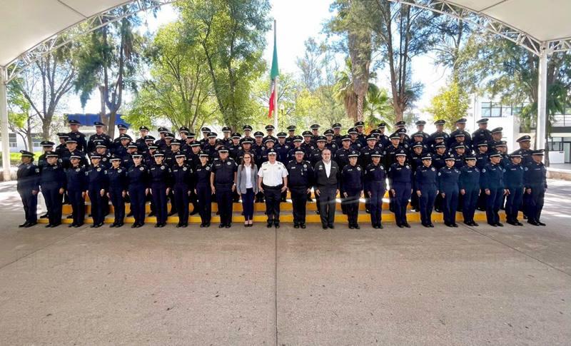 Refuerzan la seguridad  estatal con 183 cadetes