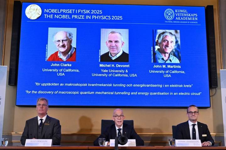 Nobel Prize in Physics goes to 3 scientists whose work advanced quantum technology