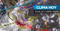 Huracán "Priscilla" sigue azotando el Pacífico y provocará lluvias intensas en más de la mitad del país
